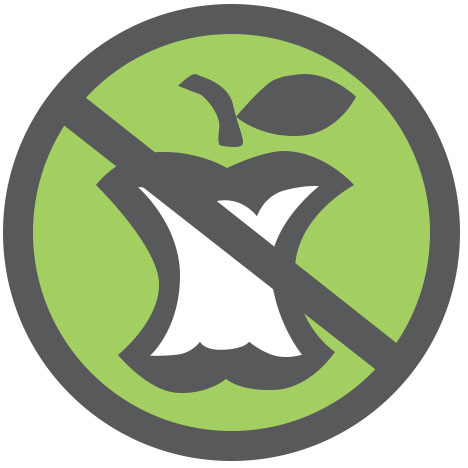 Leave No Trash or Food Scraps