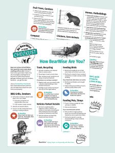 Be BearWise At-Home Checklist