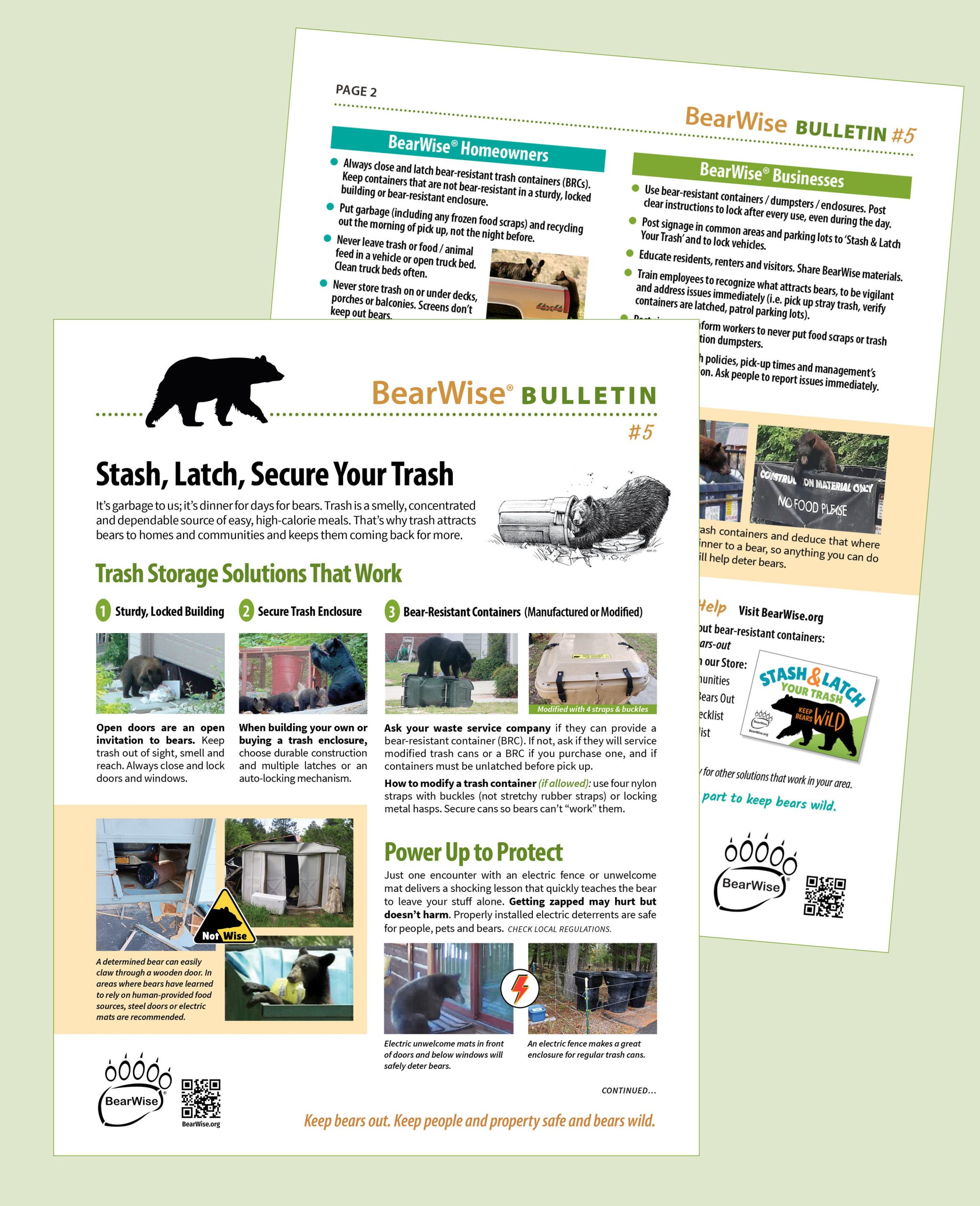 BearWise Bulletin #5: Stash, Latch, Secure Your Trash