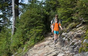stay together when hiking in bear country